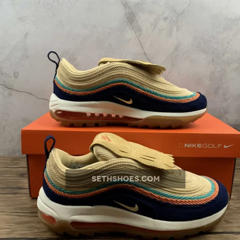 Nike Air Max 97 Golf NRG Celestial Gold Obsidian  CJ0563-400