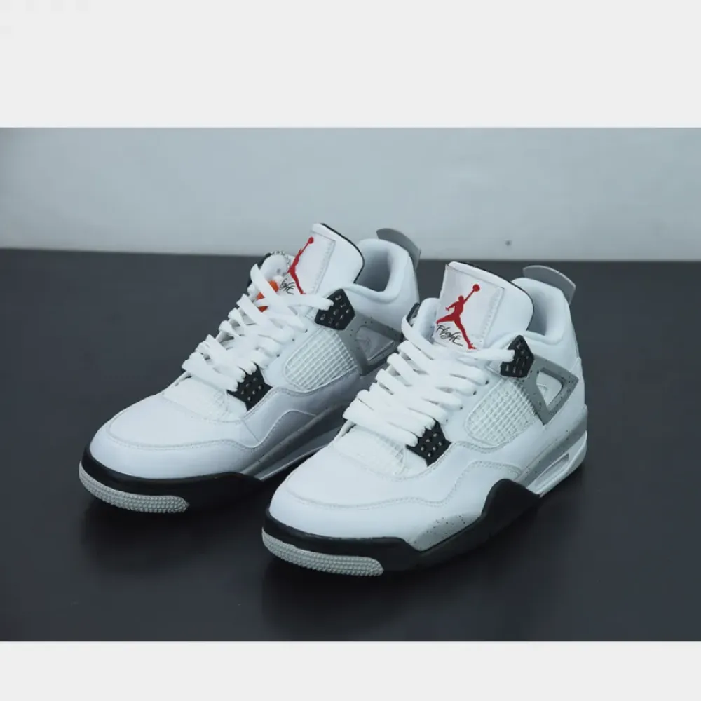 Air Jordan 4 OG “White Cement” White/Fire Red-Black-Tech Grey 840606-192