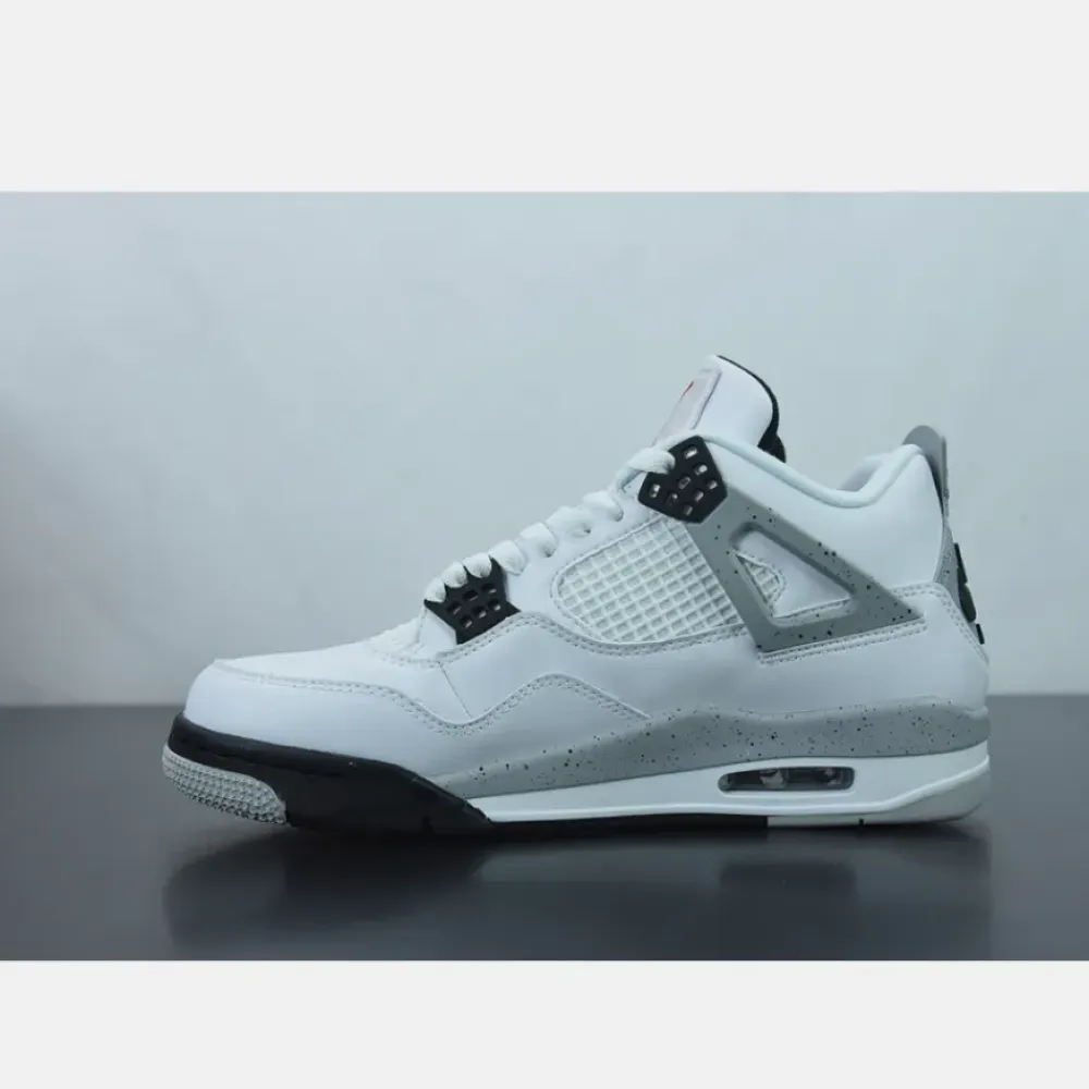 Air Jordan 4 OG “White Cement” White/Fire Red-Black-Tech Grey 840606-192