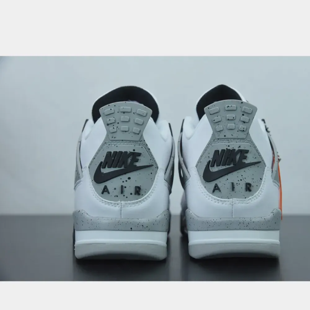Air Jordan 4 OG “White Cement” White/Fire Red-Black-Tech Grey 840606-192