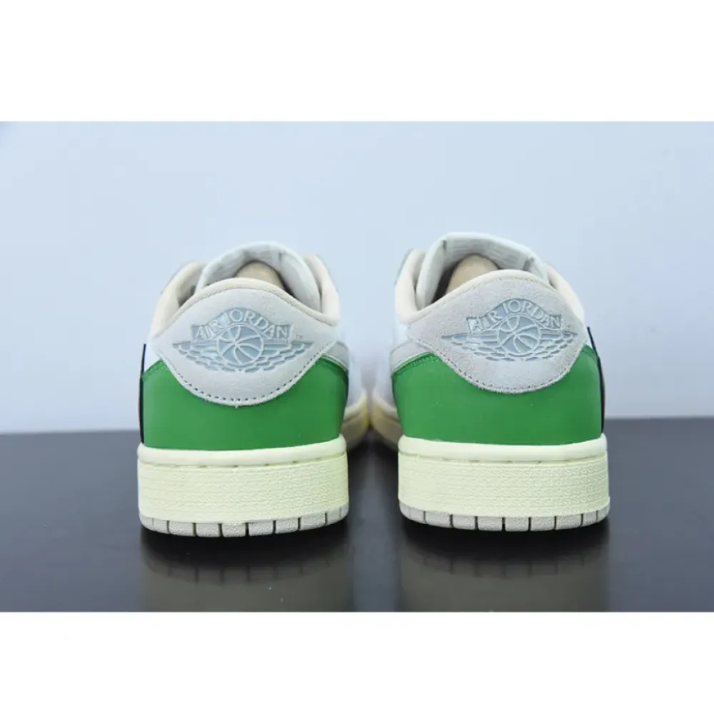 Travis Scott x Air Jordan 1 Low OG White Green