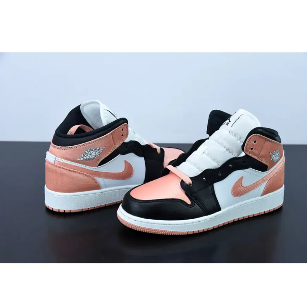 Air Jordan 1 Mid GS Light Madder Root  DM9077-108