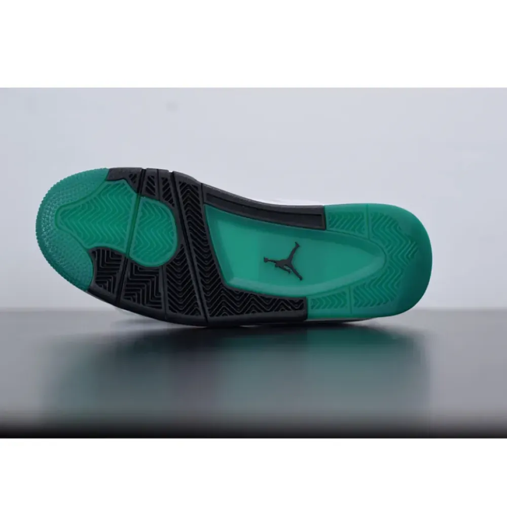 Air Jordan 4 Retro ‘Green Rasta’ White/Black/University Red/Lucid Green AQ9129-100