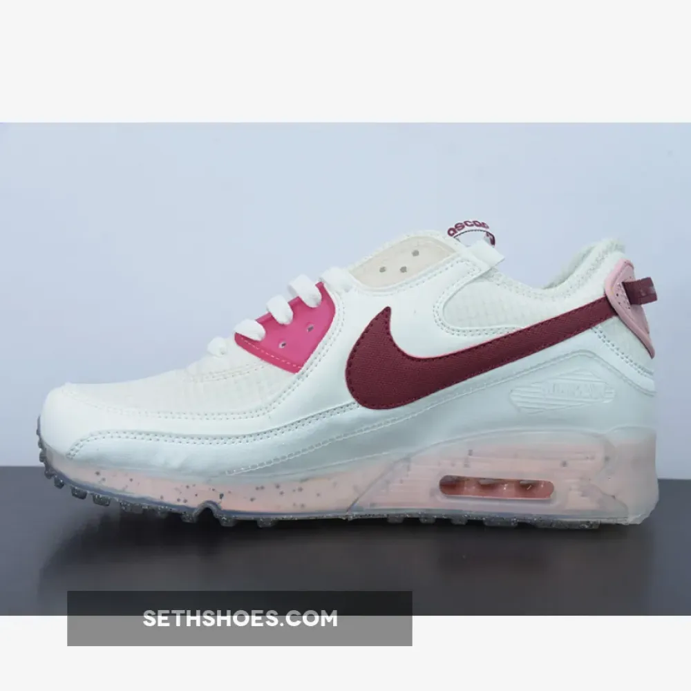 Nike Air Max 90 Terrascape White/Pomegranate-Pink Glaze  DC9450-100