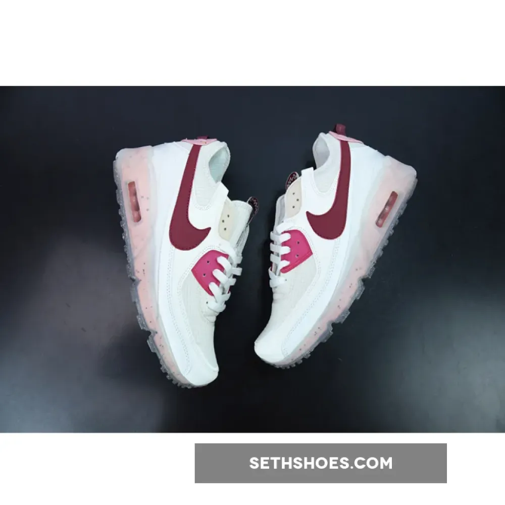 Nike Air Max 90 Terrascape White/Pomegranate-Pink Glaze  DC9450-100