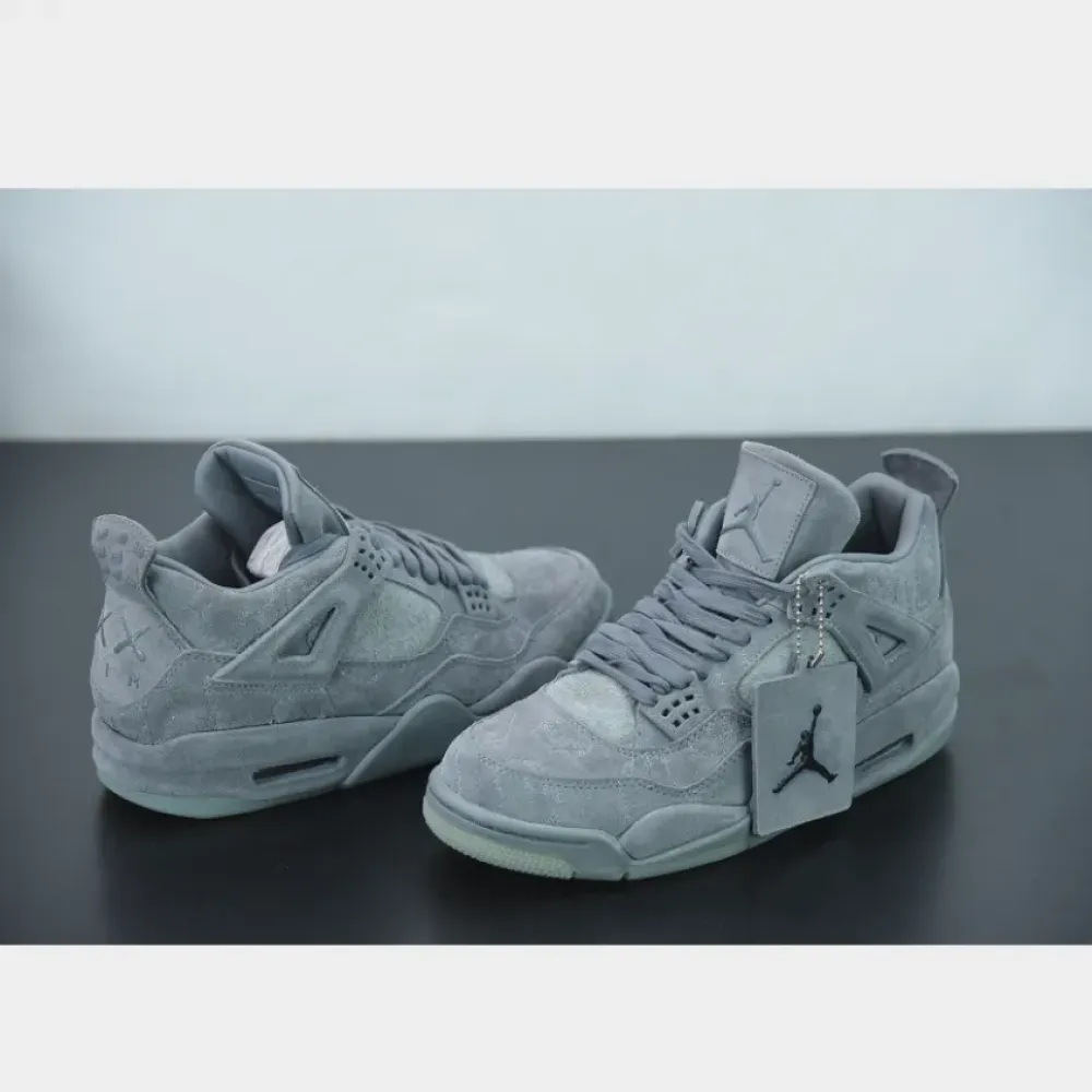 Air Jordan 4 “KAWS” Cool Grey/White  930155-003