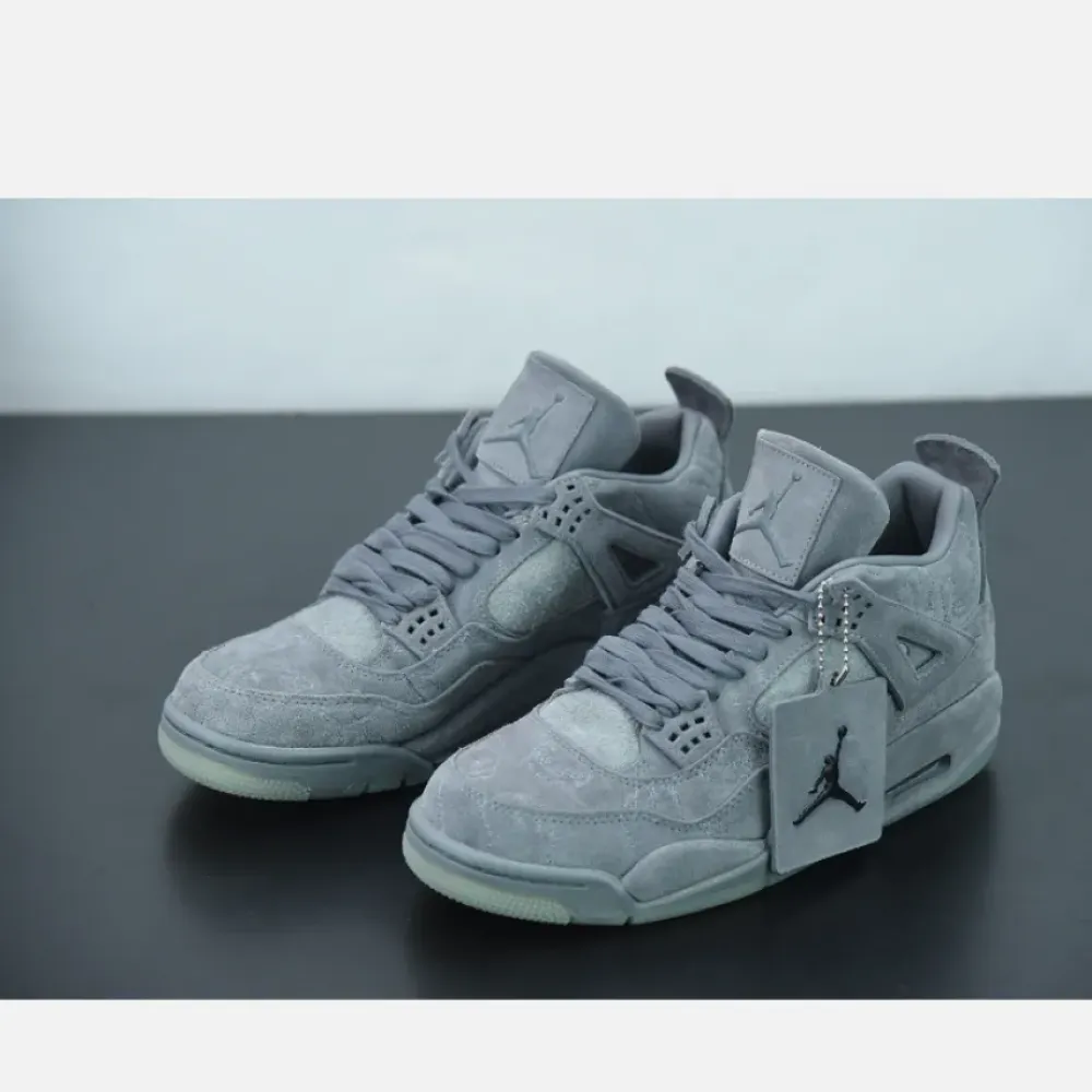 Air Jordan 4 “KAWS” Cool Grey/White  930155-003