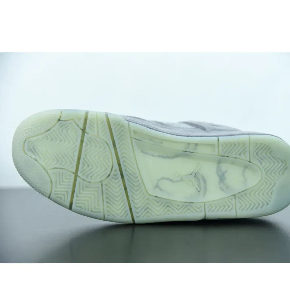 Air Jordan 4 “KAWS” Cool Grey/White  930155-003