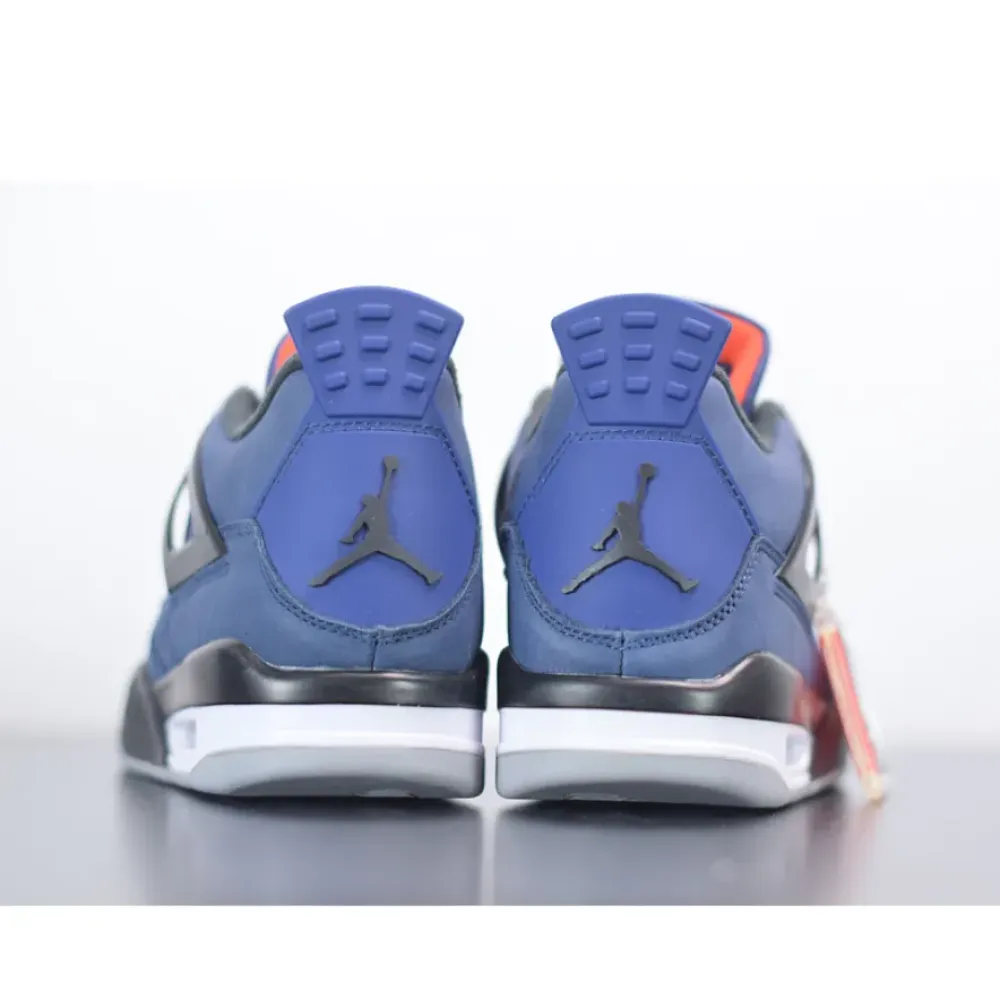 Air Jordan 4 WNTR Loyal Blue Habanero Red Black  CQ9597-401