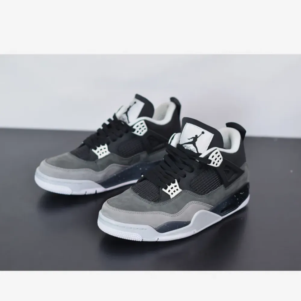 Air Jordan 4 “Fear” Black/White– Cool Grey-Pure Platinum  626969-030