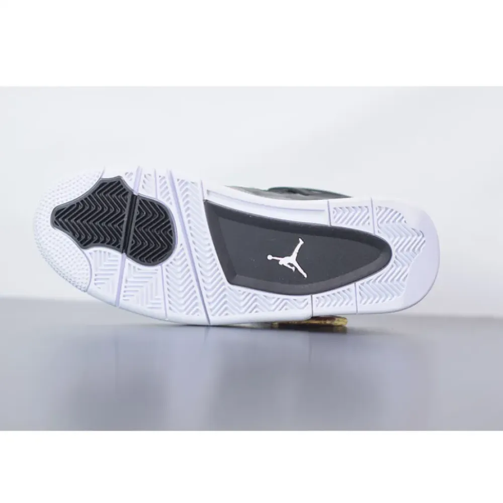 Air Jordan 4 “Fear” Black/White– Cool Grey-Pure Platinum  626969-030