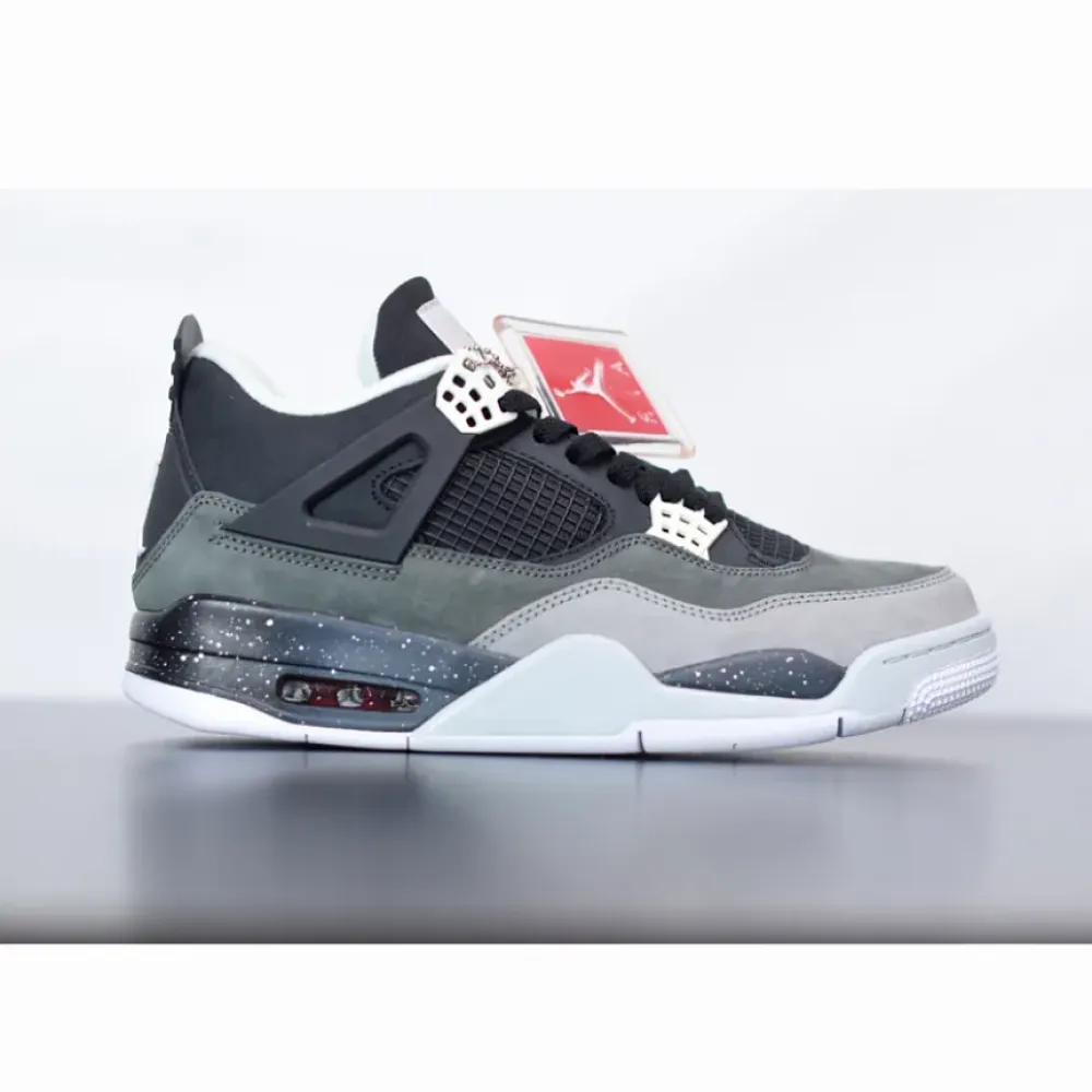 Air Jordan 4 “Fear” Black/White– Cool Grey-Pure Platinum  626969-030