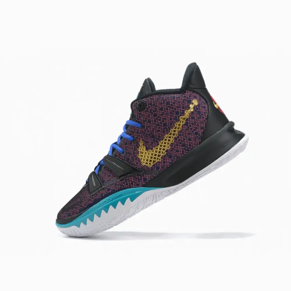 Nike Kyrie 7 “CNY” Black/Spirit Teal/Hyper Pink/Metallic Gold  CQ9326-006