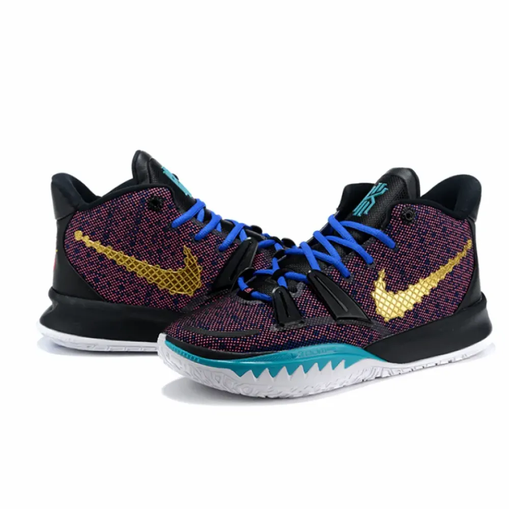 Nike Kyrie 7 “CNY” Black/Spirit Teal/Hyper Pink/Metallic Gold  CQ9326-006