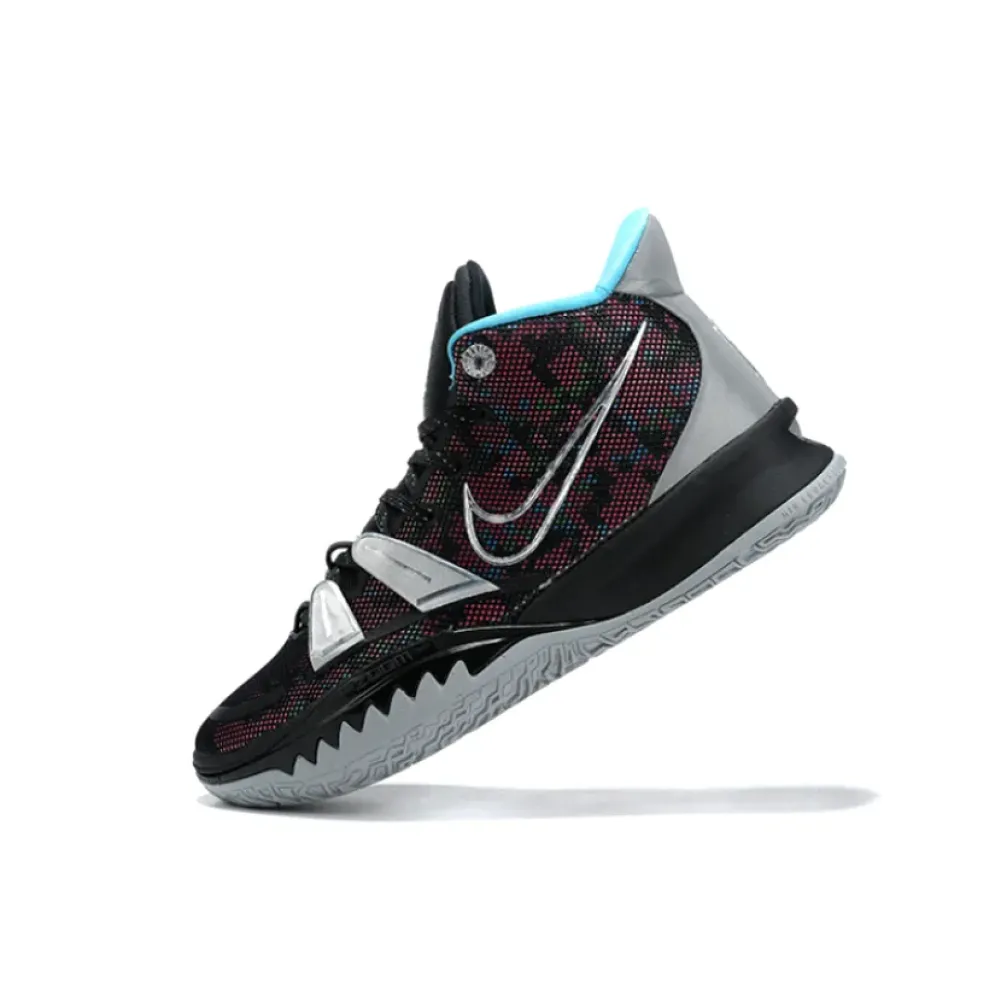 Nike Kyrie 7 Black/Metallic Silver/Light Smoke Grey/Blue Fury CT4080-008
