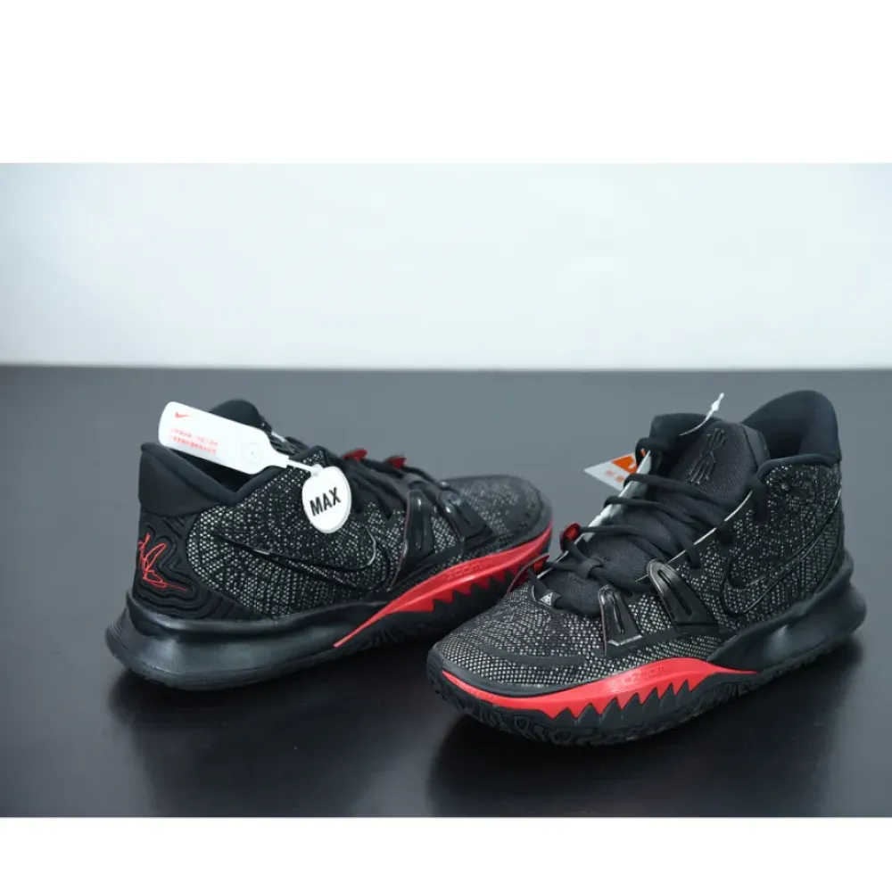 Nike Kyrie 7 ‘Bred’ Black/University Red/White  CQ9327-001