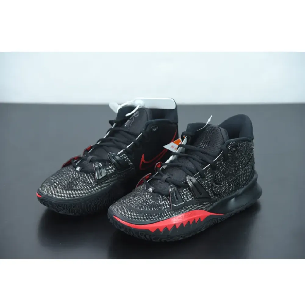 Nike Kyrie 7 ‘Bred’ Black/University Red/White  CQ9327-001