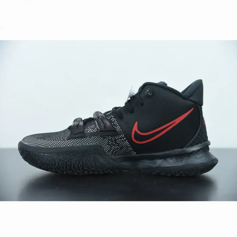 Nike Kyrie 7 ‘Bred’ Black/University Red/White  CQ9327-001