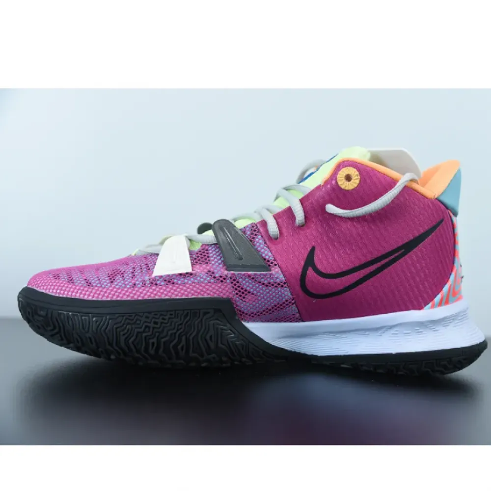 Nike Kyrie 7 “Creator” Active Fuchsia/Black/Ghost/Multi-Color  DC0588-601