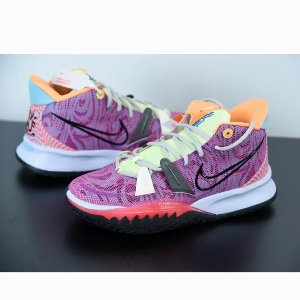 Nike Kyrie 7 “Creator” Active Fuchsia/Black/Ghost/Multi-Color  DC0588-601