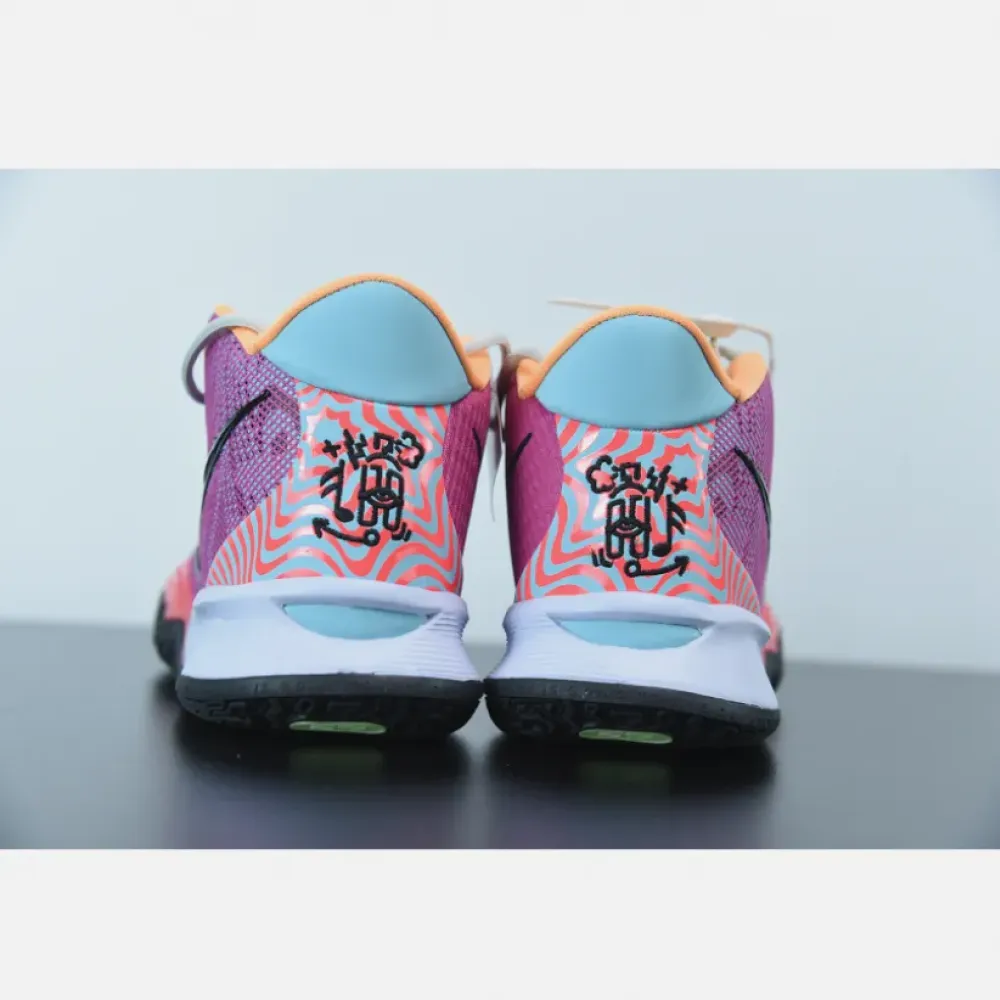 Nike Kyrie 7 “Creator” Active Fuchsia/Black/Ghost/Multi-Color  DC0588-601