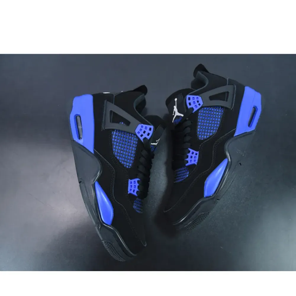 Air Jordan 4 Black Royal Blue