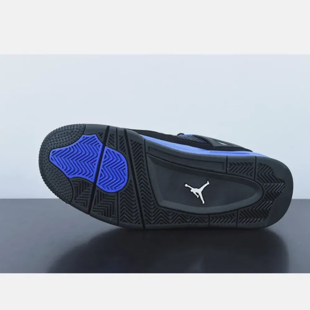 Air Jordan 4 Black Royal Blue
