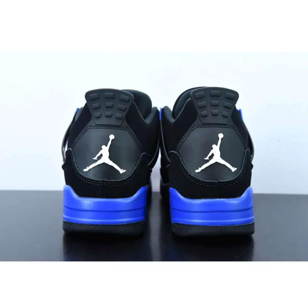 Air Jordan 4 Black Royal Blue