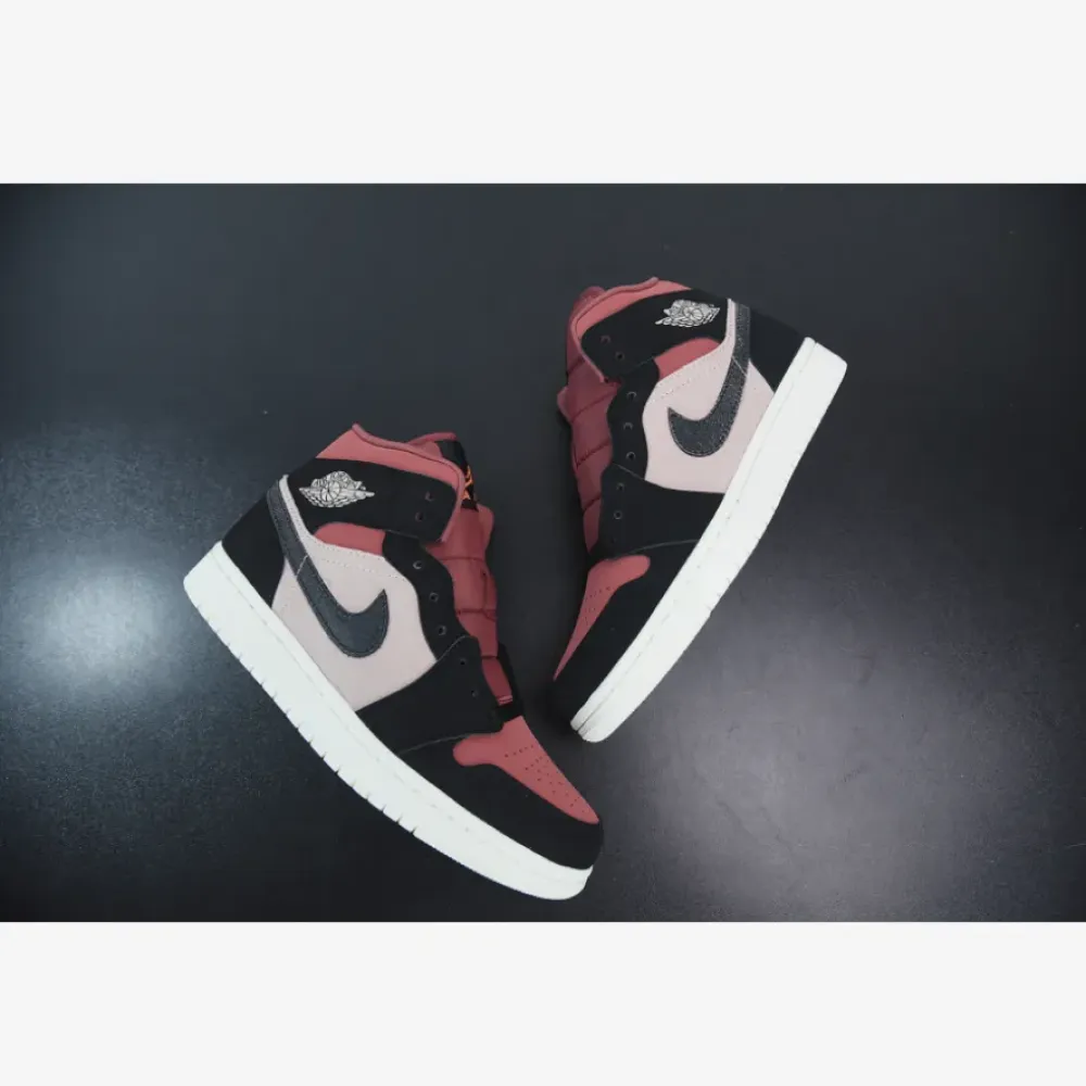 Air Jordan 1 Mid Burgundy Dusty Pink  BQ6472-202