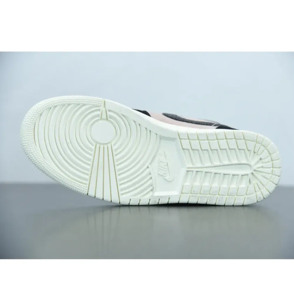 Air Jordan 1 Mid Burgundy Dusty Pink  BQ6472-202