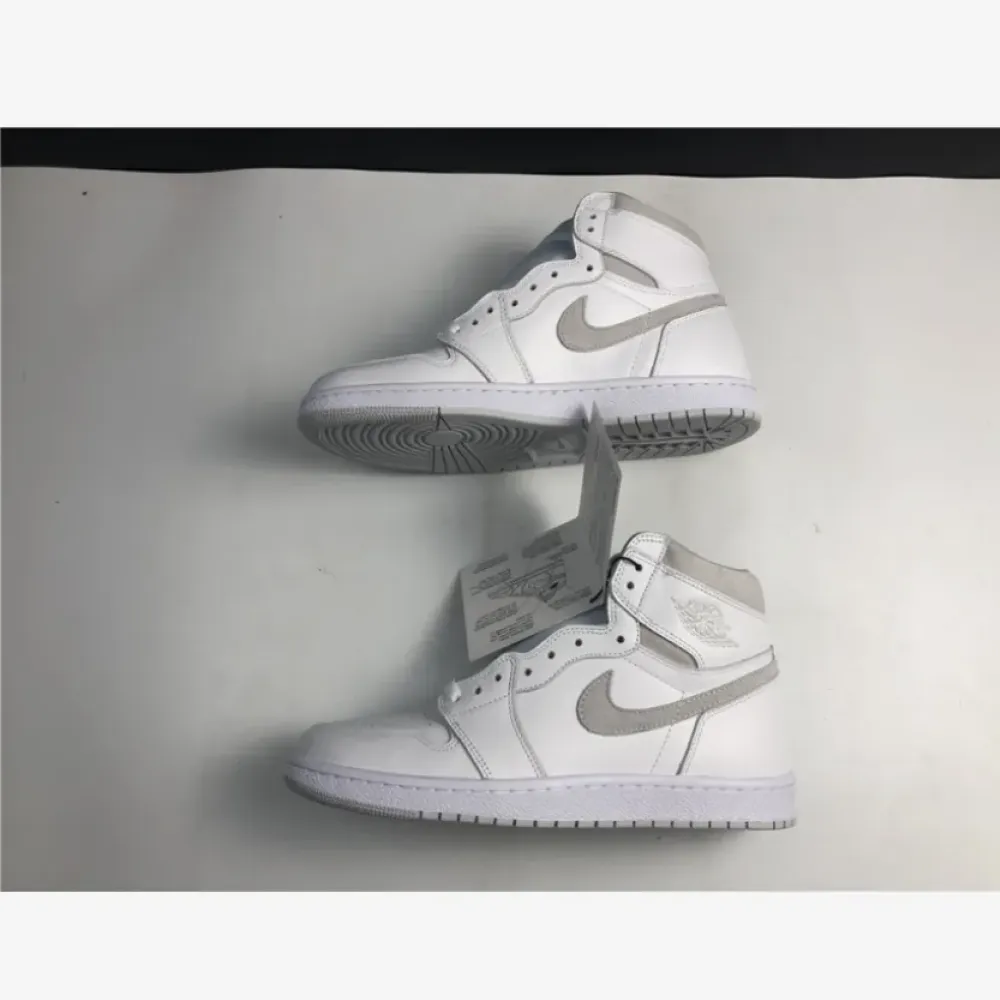 Air Jordan 1 High ’85 White/Neutral Grey  BQ4422-100