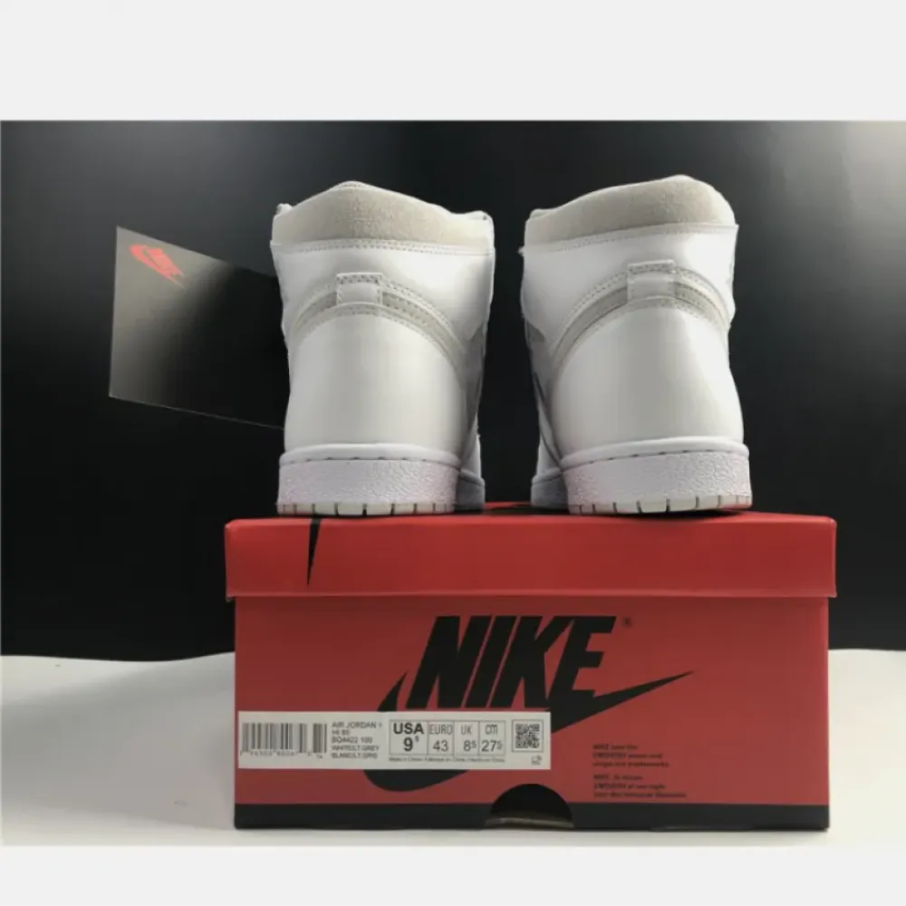 Air Jordan 1 High ’85 White/Neutral Grey  BQ4422-100