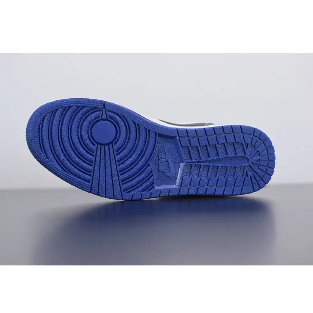 Air Jordan 1 Mid SE White Black Game Royal  852542-102