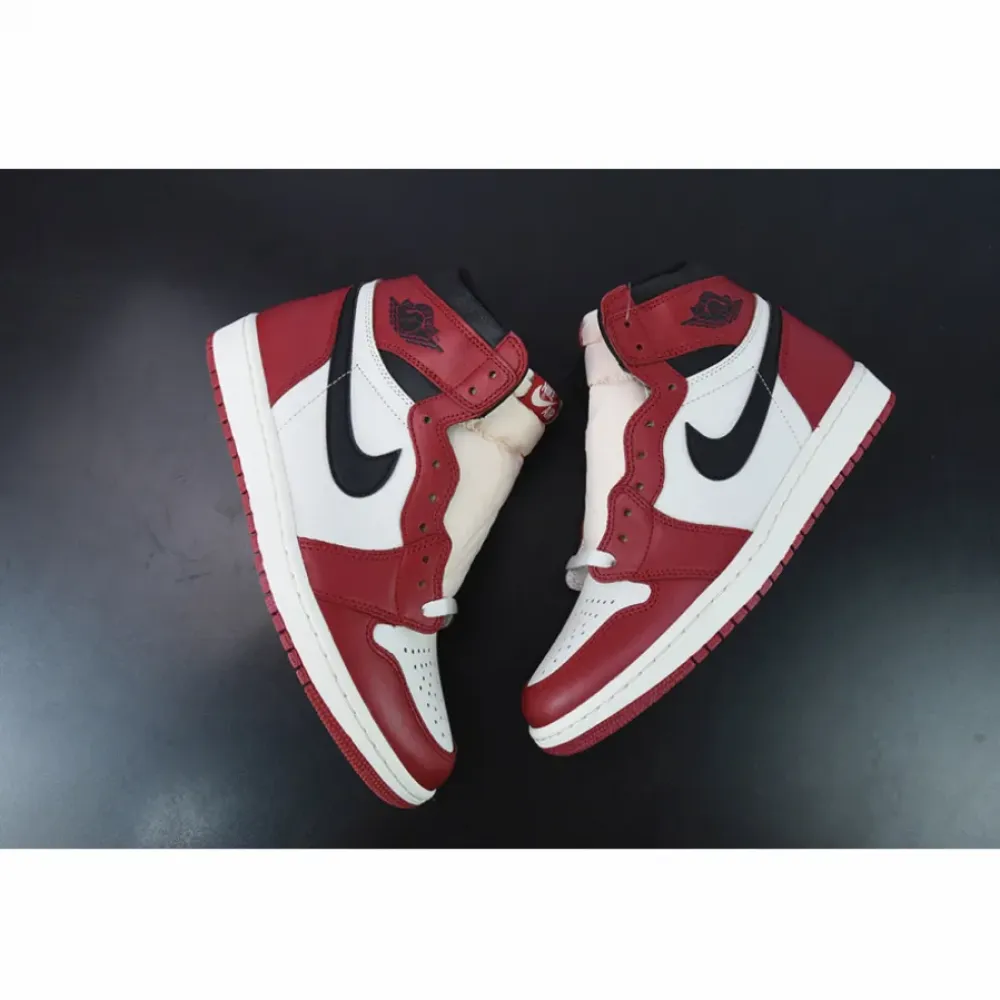 Air Jordan 1 High OG “Reimagined” Varsity Red/Black-Sail DZ5485-612