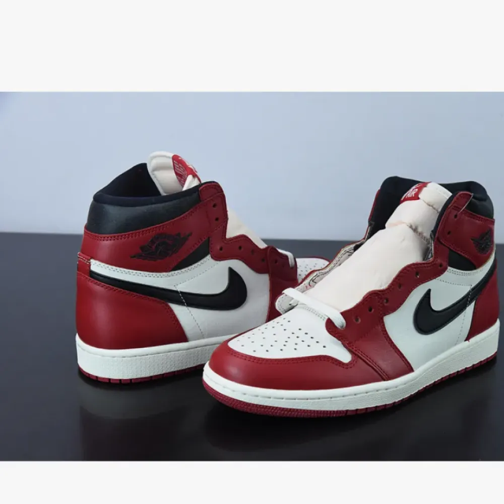 Air Jordan 1 High OG “Reimagined” Varsity Red/Black-Sail DZ5485-612