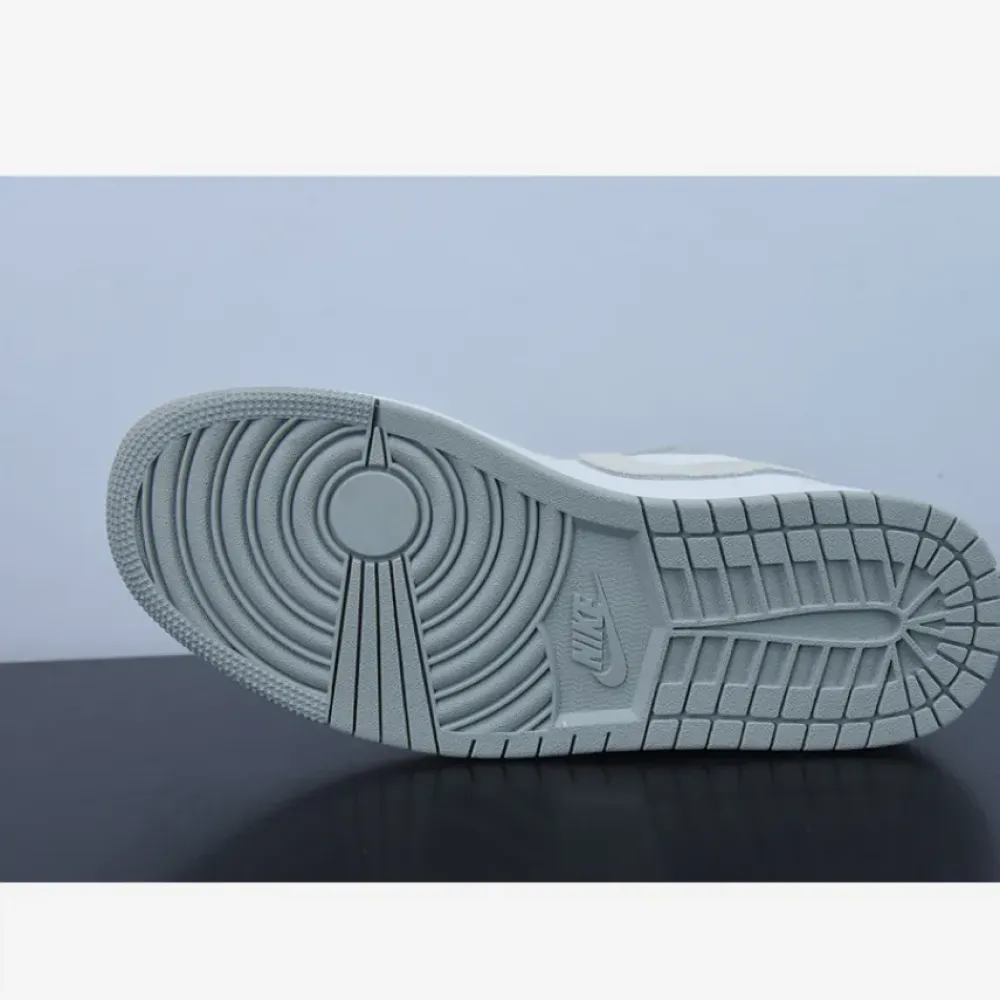 Air Jordan 1 Low “Inside Out” White/Grey-Sail  DN1635-100