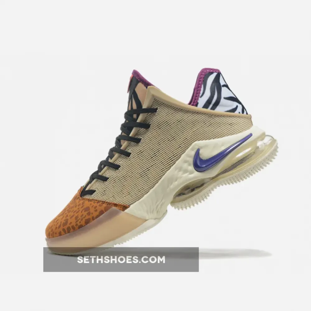 Nike LeBron 19 Low Safari Prints  DM1058-200