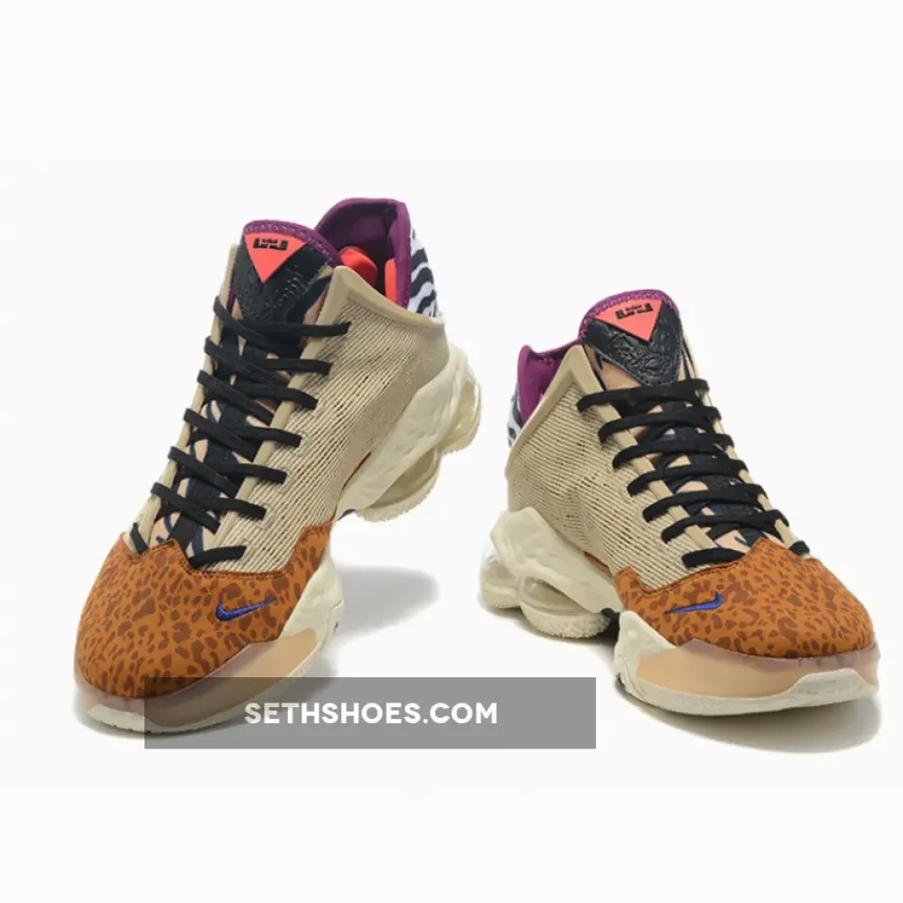 Nike LeBron 19 Low Safari Prints  DM1058-200