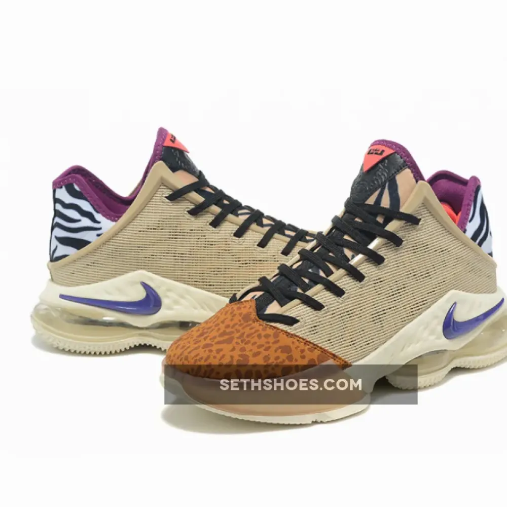 Nike LeBron 19 Low Safari Prints  DM1058-200
