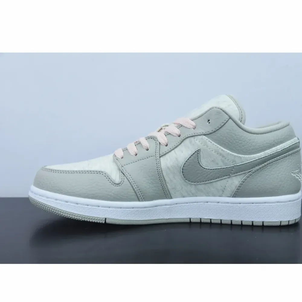 Air Jordan 1 Low Light Iron Ore/White-Atmosphere  DQ6076-001