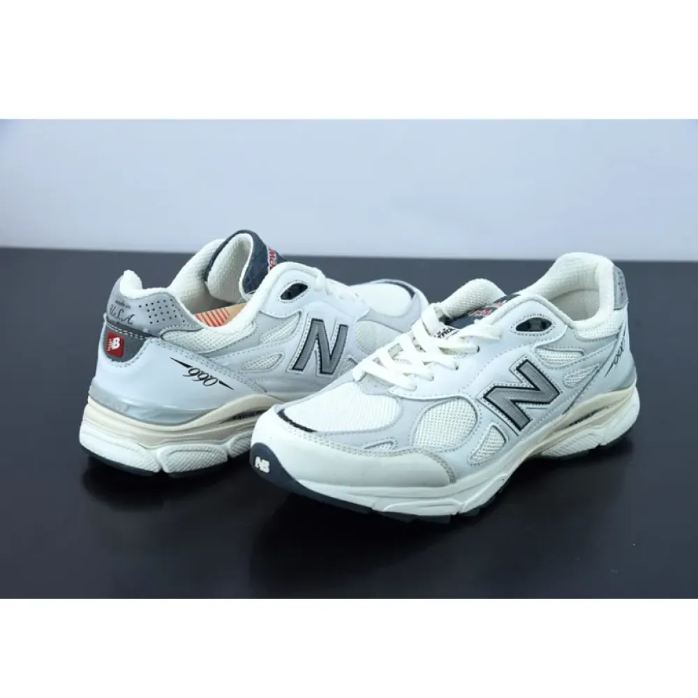 New Balance 990v3 Made in USA Sea Salt/Rain Cloud M990AL3