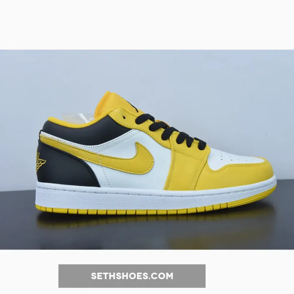Air Jordan 1 Low University Gold/White-Black  553560-701