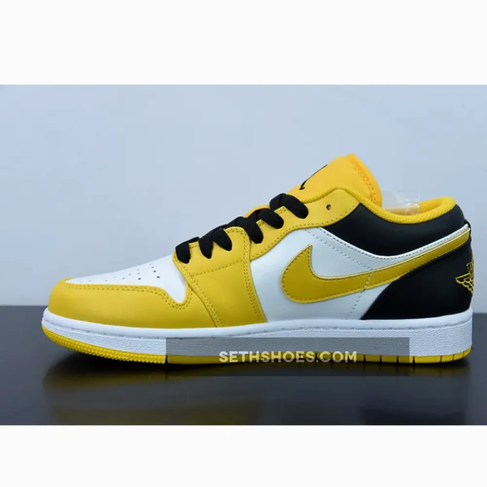 Air Jordan 1 Low University Gold/White-Black  553560-701