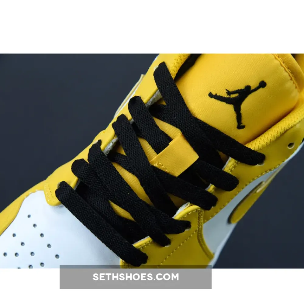 Air Jordan 1 Low University Gold/White-Black  553560-701