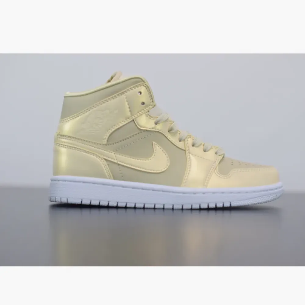 Air Jordan 1 Mid Lemon Yellow  CK6587-200