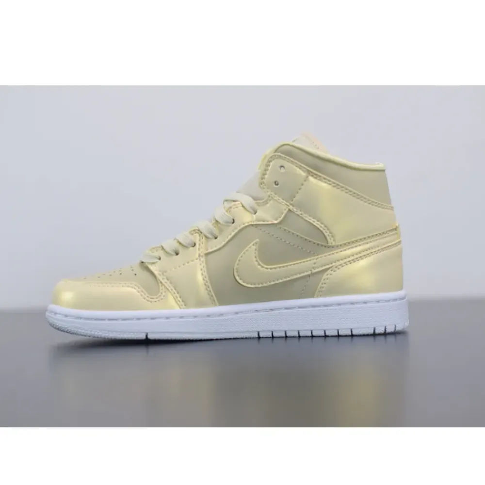 Air Jordan 1 Mid Lemon Yellow  CK6587-200