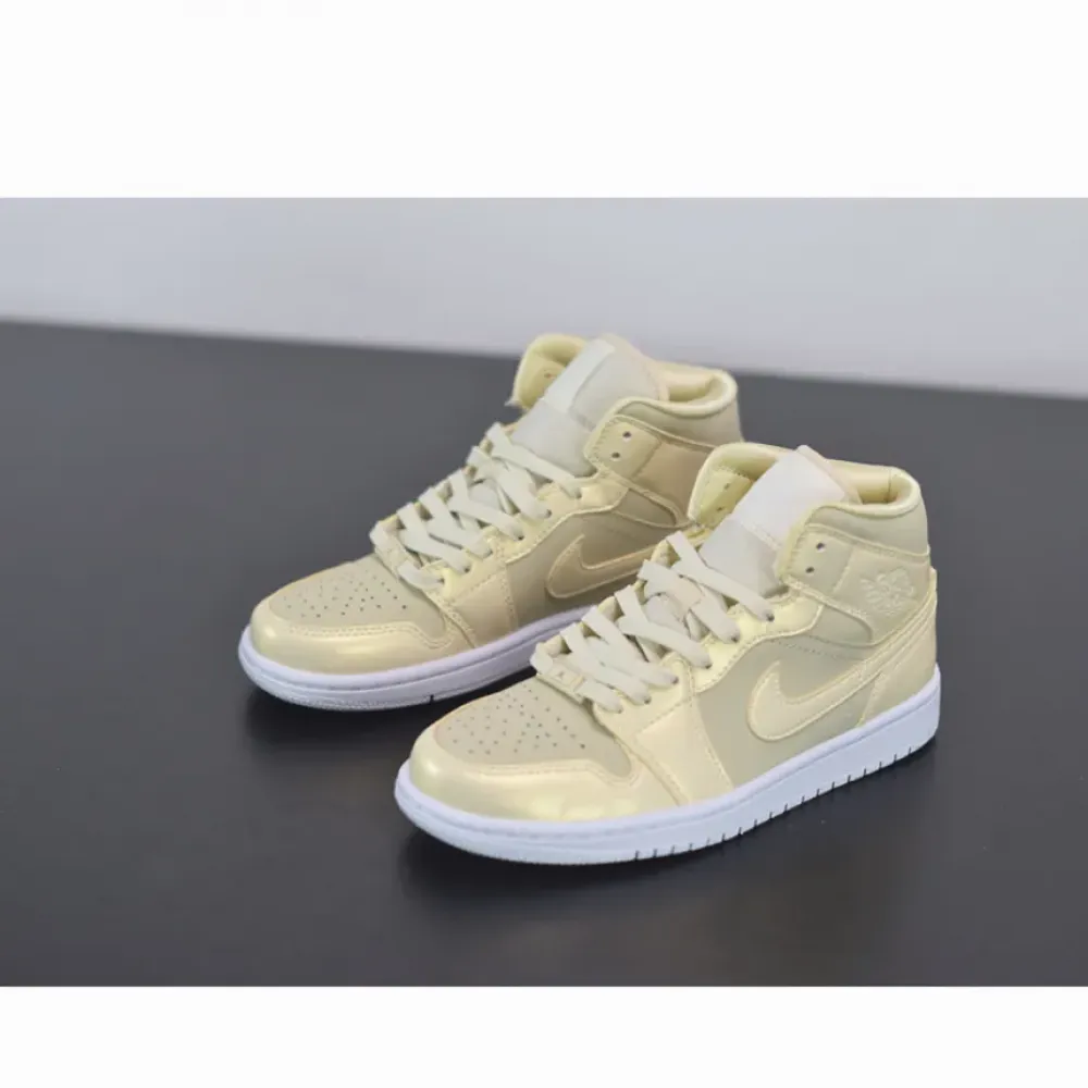 Air Jordan 1 Mid Lemon Yellow  CK6587-200