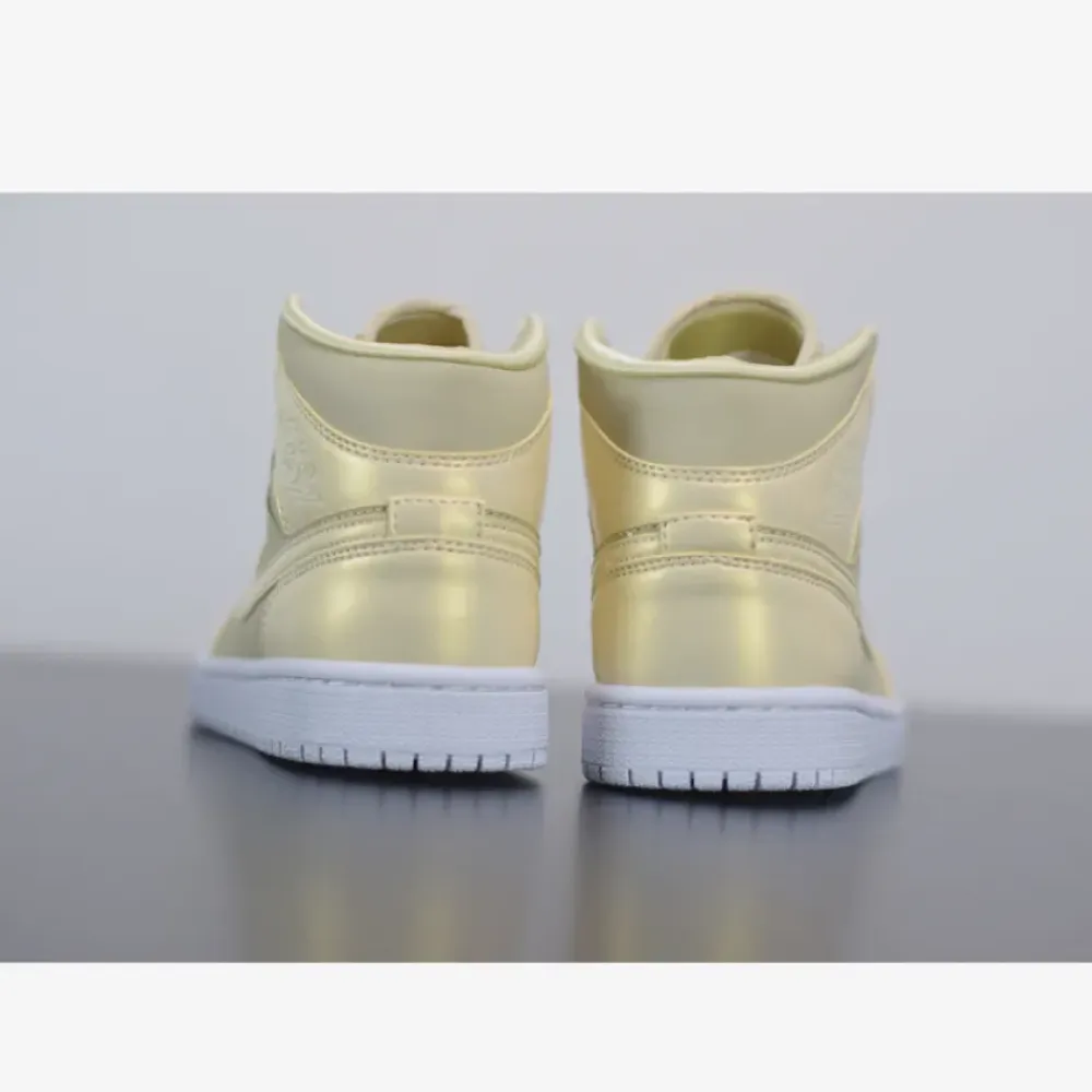 Air Jordan 1 Mid Lemon Yellow  CK6587-200