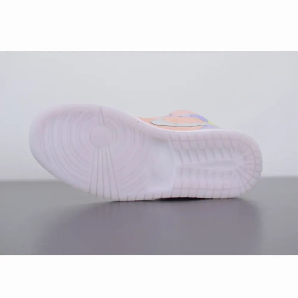 Air Jordan 1 Mid “P(HER)SPECTIVE” Washed Coral/Chrome/Light Whistle CW6008-600