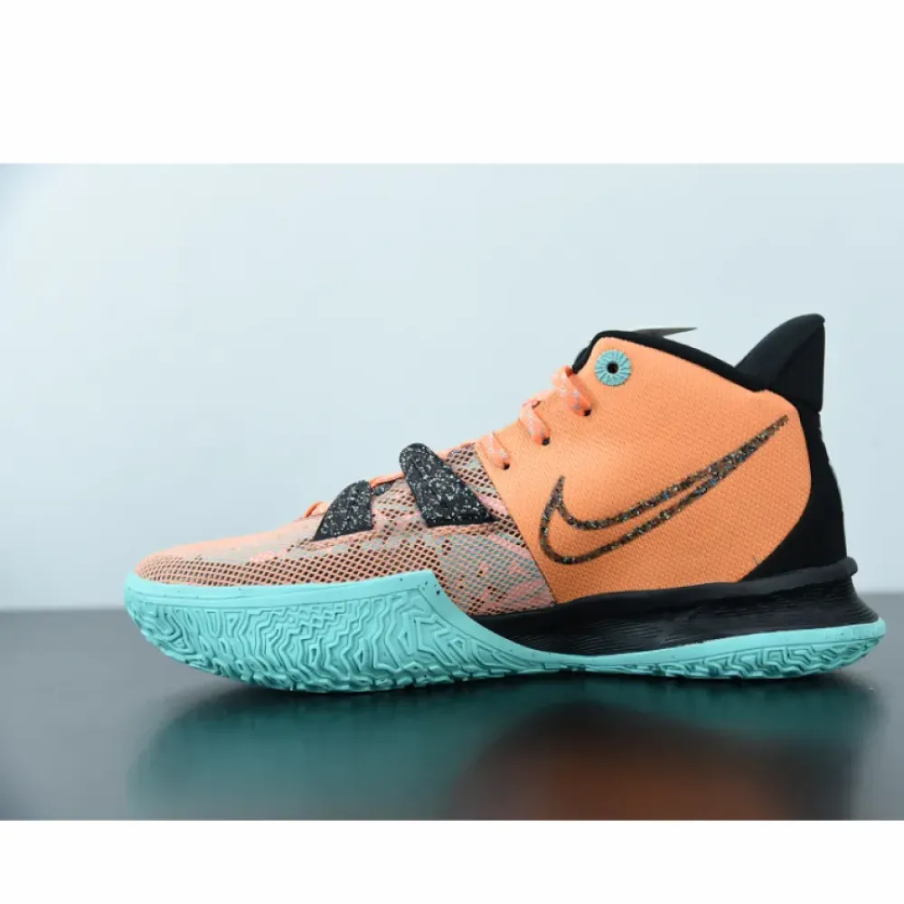 Nike Kyrie 7 “Play for the Future” Atomic Orange/Tropical Twist-Black  DD1447-800